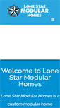 Mobile Screenshot of lonestarmodular.com