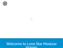 Tablet Screenshot of lonestarmodular.com